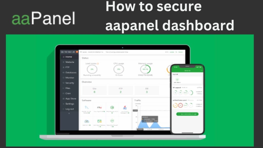 How to secure aapanel dashboard