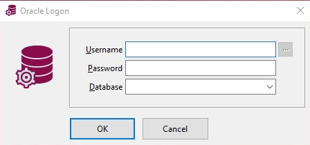 plsql developer login screen