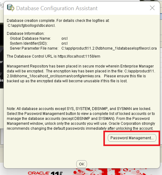 Password management
